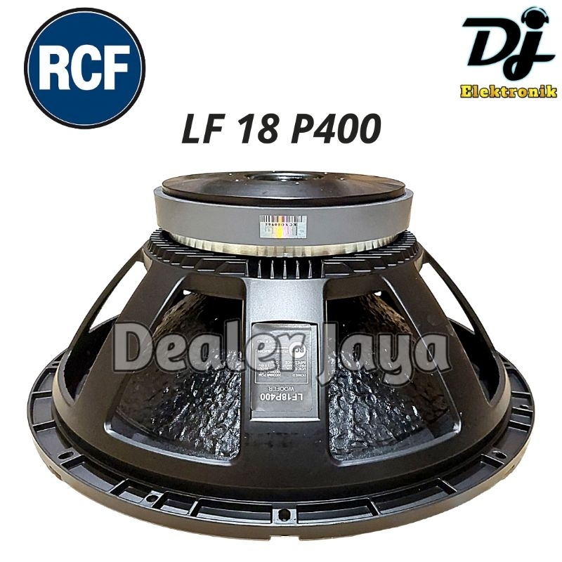Speaker Komponen RCF LF 18P 400 / LF 18 P400 / LF 18P400 / LF18P400 - 18 inch