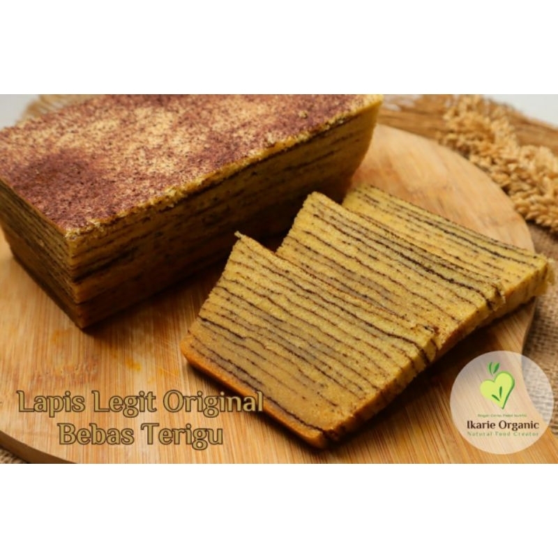 

Lapis-Legit-Bebas-Terigu-Gluten-Free-Ikarie-Organic-Sehat-Pemium-Frozen