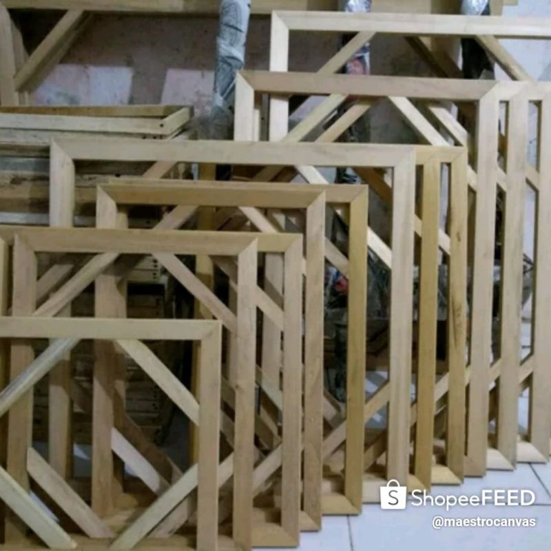 

Span kanvas 50 × 50 sampai 60 × 100 ( isi 1 = 5 biji )