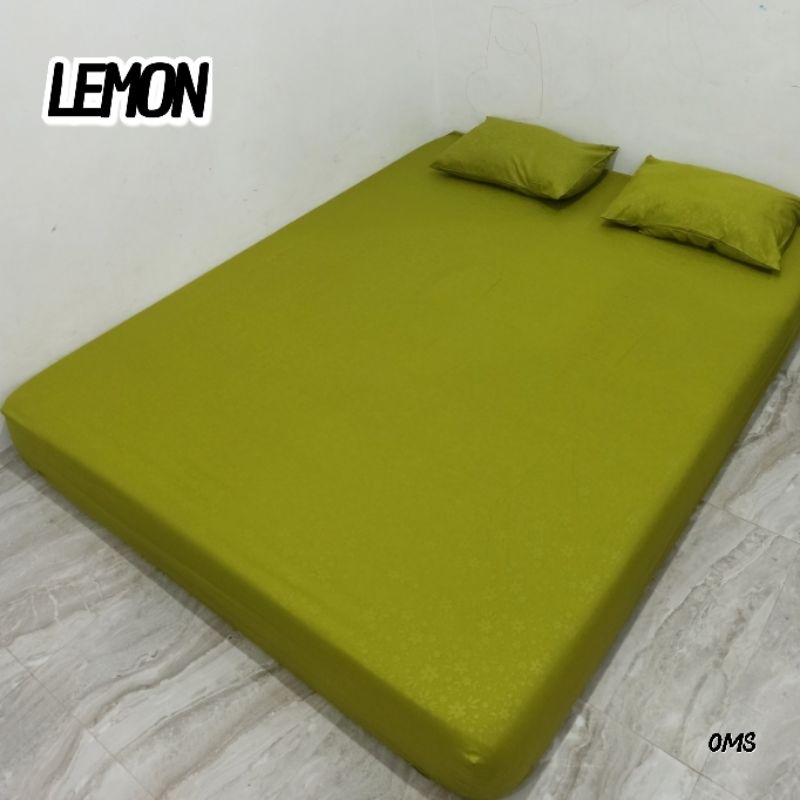 SPREI POLOS SPREI HOTEL KASUR AESTHETIC 120 160 180 SET BANTAL GULING LENGKAP TINGGI 20