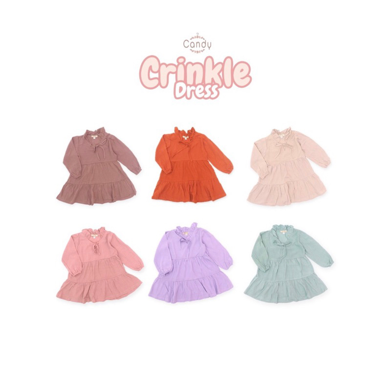 Dress Anak Crinkle Dress
