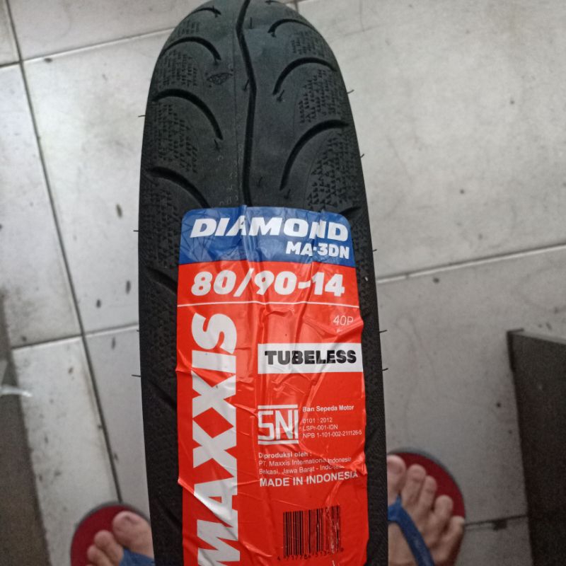 ban maxxis diamond ring 14 ukuran 80-90/14