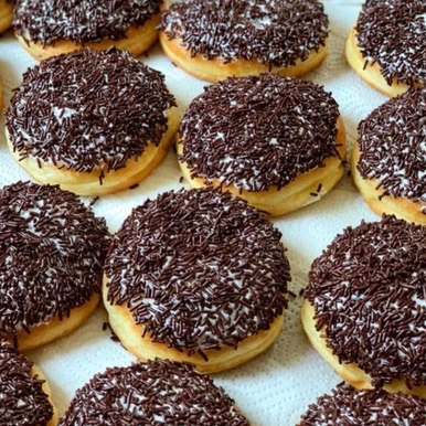 

Donut Jadul - Donut Coklat Meses keju cheese - Roti Donut enak Donat murah