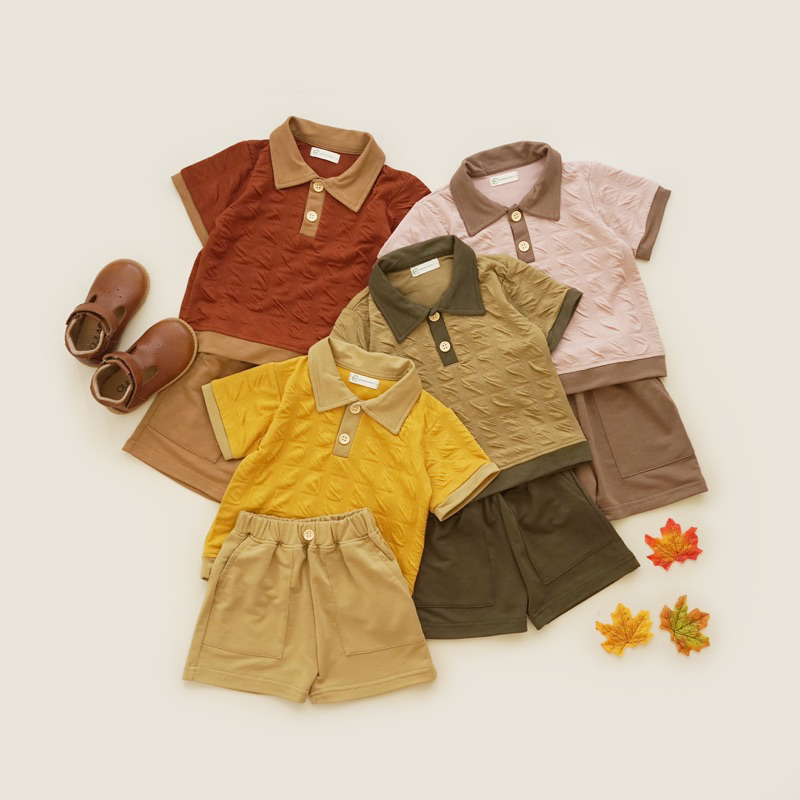 LINSKY BABY - Kkokiyo Series Setelan Anak Couple