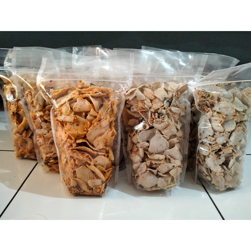 

Basreng pedas daun jeruk mantap