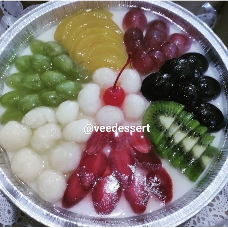 Hampers puding buah loyang 23 cm