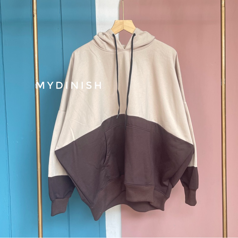 Karisma Hoodie Batwing Bigsize - Sweater hoodie Unisex Bahan Fleece