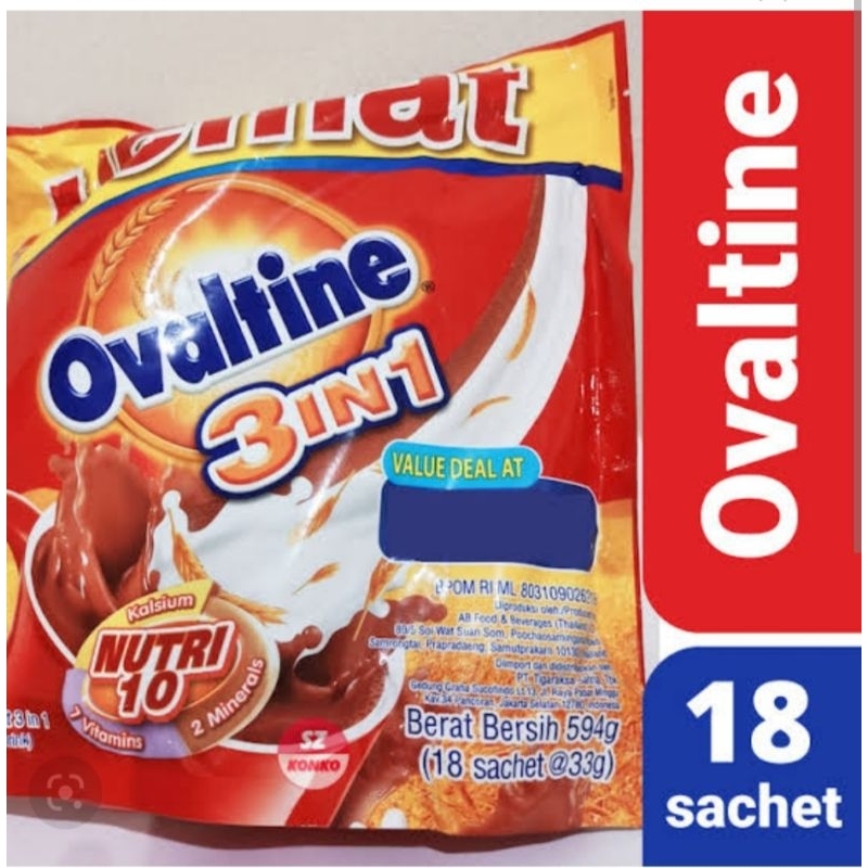 

Ovaltine 3 in 1 33 gr