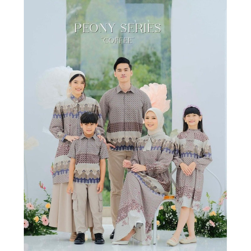 Mayoutfit Peony Family Series Coffe