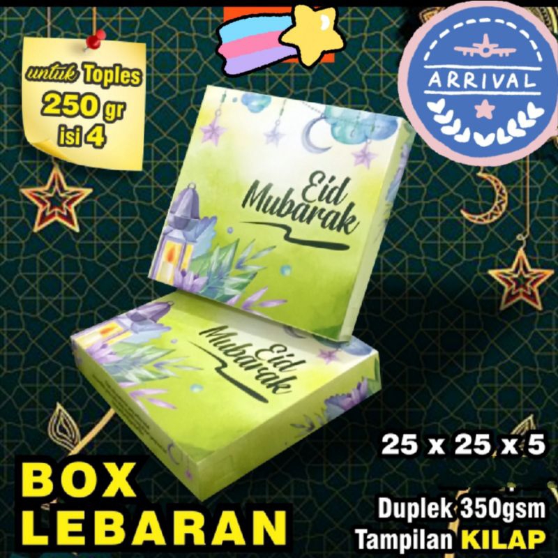 

dus kue lebaran 25x25x5
