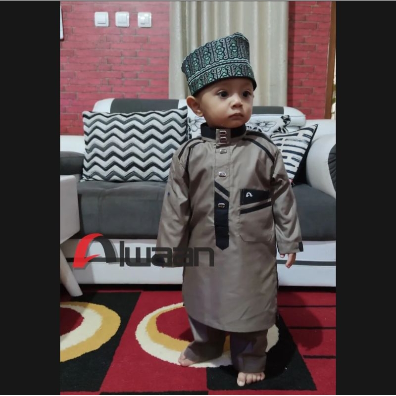 baju koko ALWAAN setelan anak