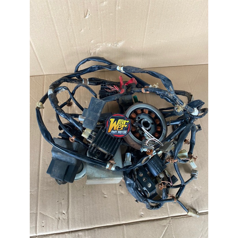 ACG DOUBLE STARTER KELISTRIKAN PENGAPIAN KABEL BODY ECCU ECU SPULL SPUL MAGNET NMAX N MAX 155 VVA LE