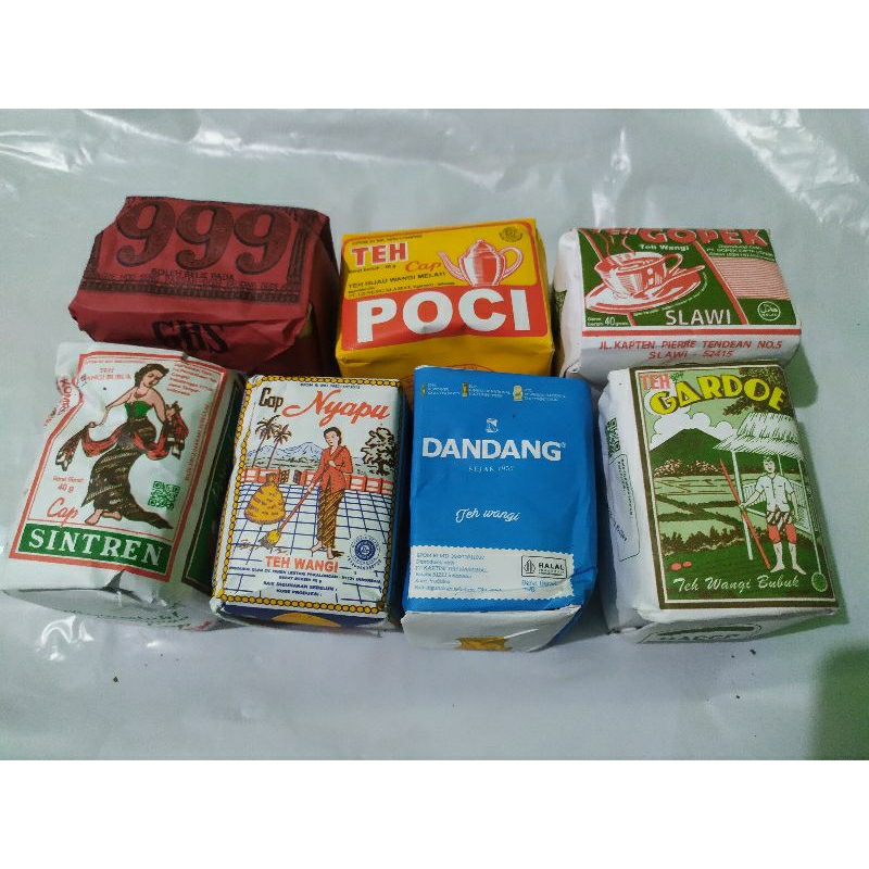 

paket 7 teh premium wedangan angkringan hik khas solo/kombinasi 7 teh mantep wedangan solo
