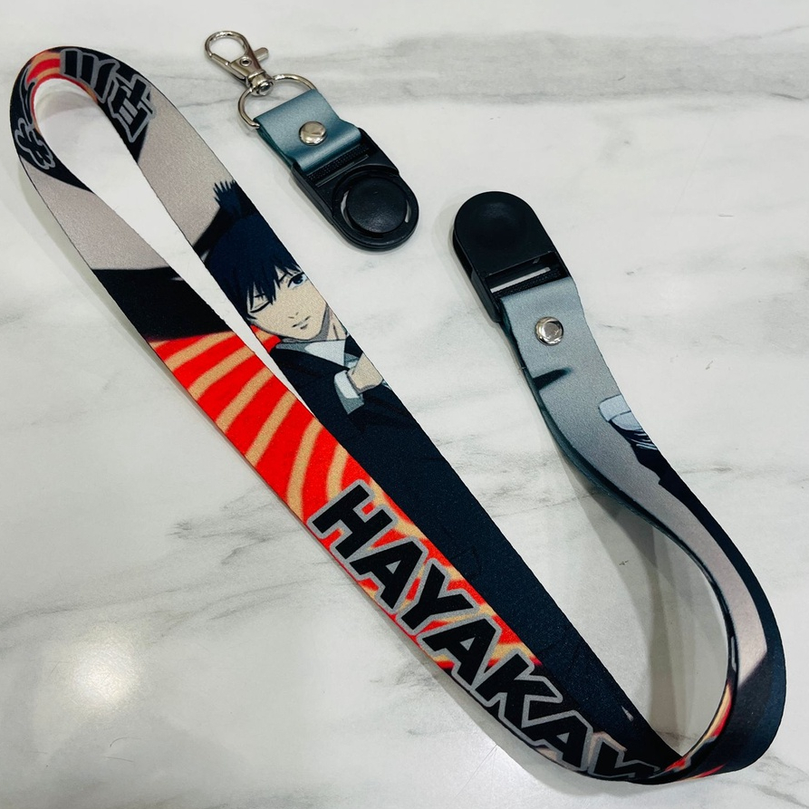 Lanyard Aki Hayakawa Anime Manga Chainsaw Man Premium Unisex