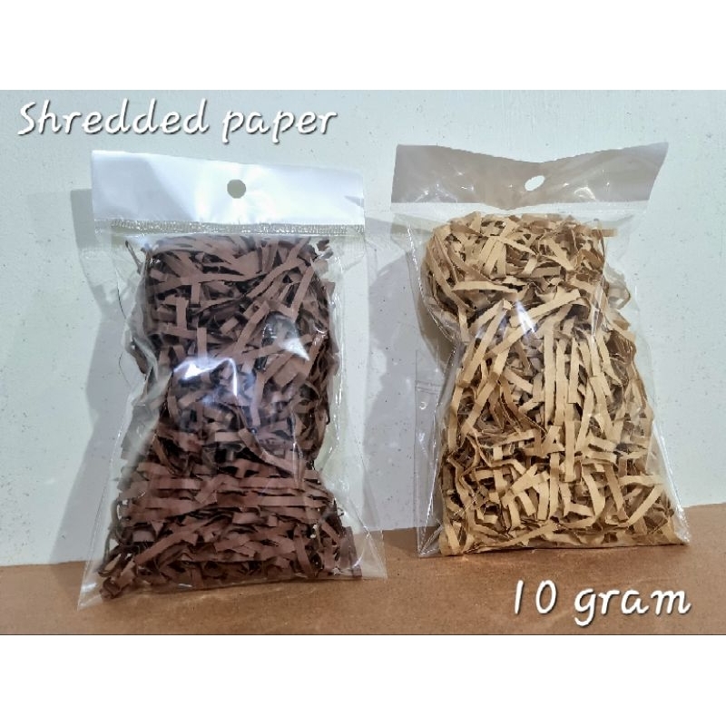 [10 GRAM] KERTAS CACAH KERTAS SERUT SHREDDED PAPER KERTAS GIFT BOX