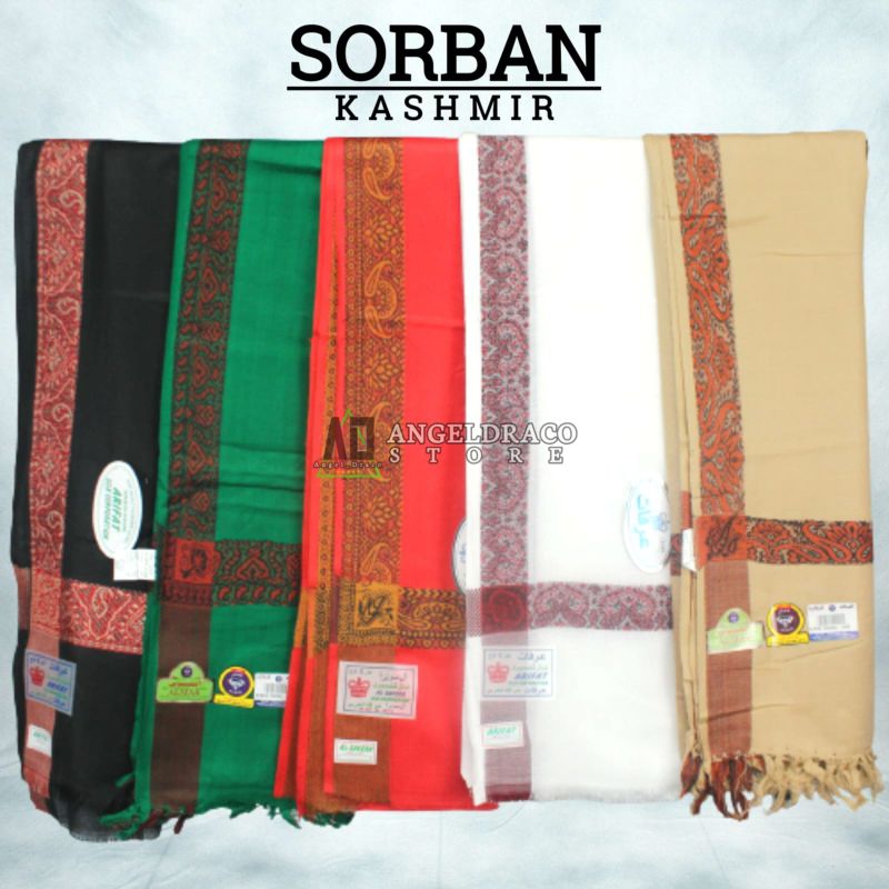 sorban Khasmir/sorban Khasmir termurah