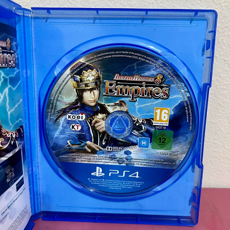 Dynasty Warriors 8 Empires PS4 Kaset Dynasty Warrior Playstation PS 4 5 DW 8 Empire dw8 Original CD BD Game Games Dynasti Dinasti Warior Wariors Warriorrs DLC Wariorrs 6 7 9 complete legend viii reg3 wariorrs wariors warriors8 Empire wariors8 ps5 orochi