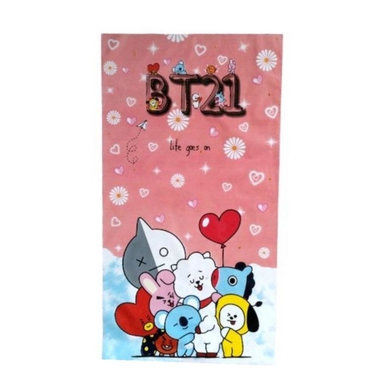 Plastik BT 21 BTS isi 10pc Goodie bag BT 21 BTS Plastik Snack ulang tahun BT 21 BTS plastik ultah an