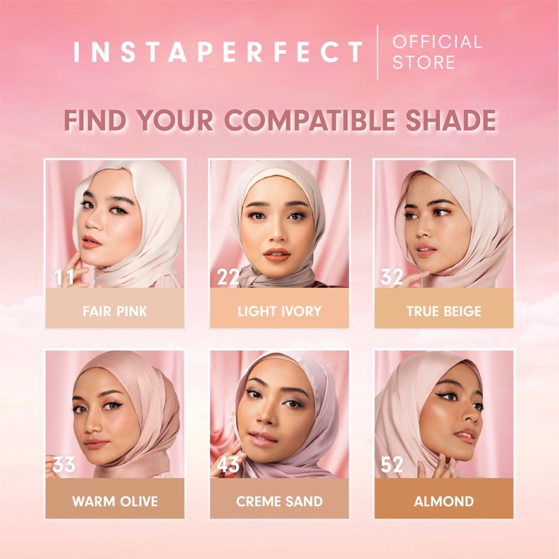 Wardah Instaperfect Skinfocus Cover Foundation 30ml Original BPOM COD