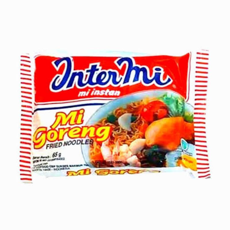 

Mie instant InterMi Goreng / Kuah (Mie ekonomis)