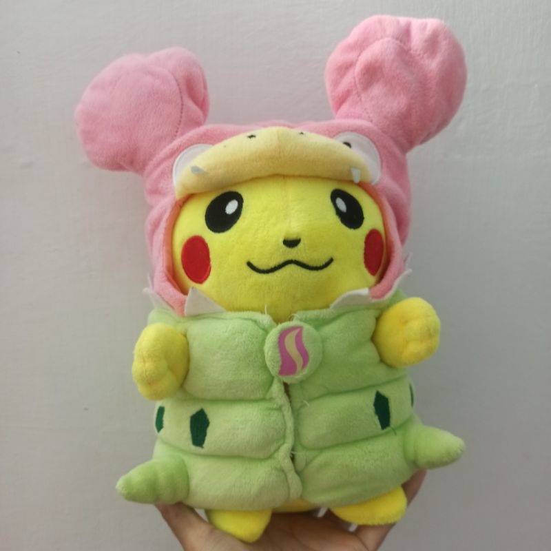 boneka pokemon pikachu kostum slowpoke