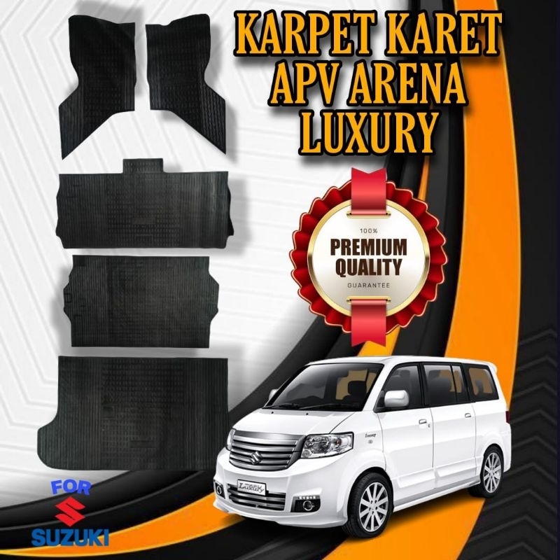 KARPET MOBIL SUZUKI APV ARENA LUXURY FULL SET LOGO