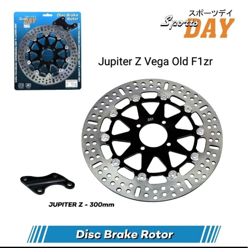 Piringan Disc Cakram Depan Variasi Model PSM Hitam 300mm Motor Vega ZR Vega R Vega R New jupiter Z Jupiter Z1 Jupiter MX Vega Old pnp Model PSM Hitam