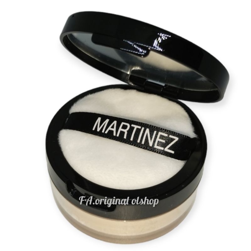 bedak tabur MARTINEZ HP LOOSE POWDER full coverage