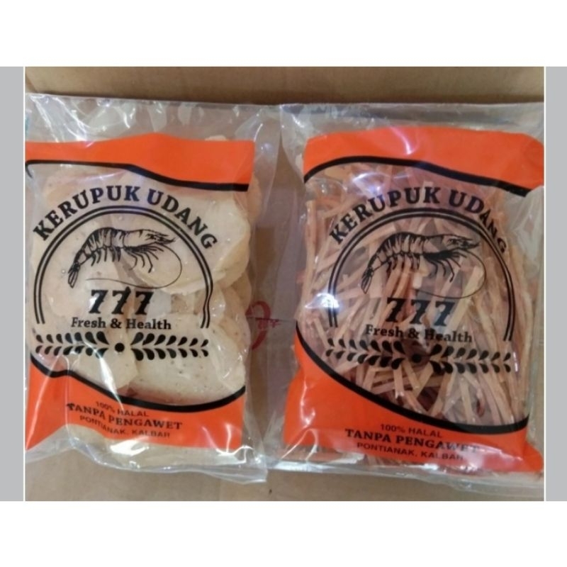 

Kerupuk Udang 777 / Kerupuk Udang Mentah / Kerupuk Udang Sahang / Krupuk Udang / Kerupuk Udang Pontianak