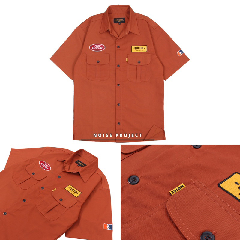 Workshirt Noise Project Kemeja Workshirt Kemeja pria Bata