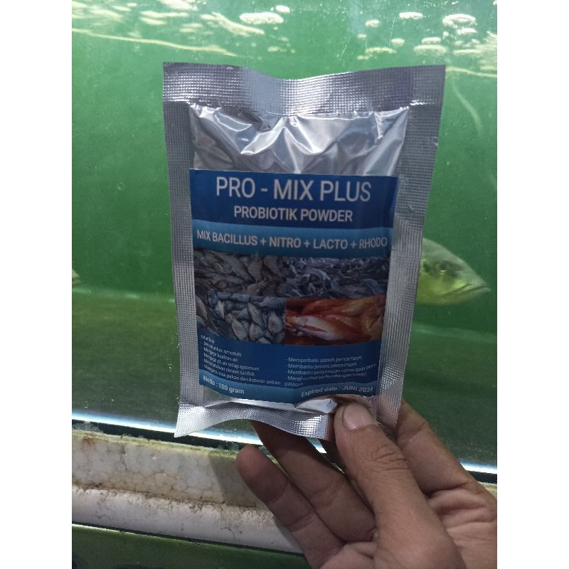 Probiotik Pro Mix Plus 100gr/Pro mix Plus/Probiotik bioflok