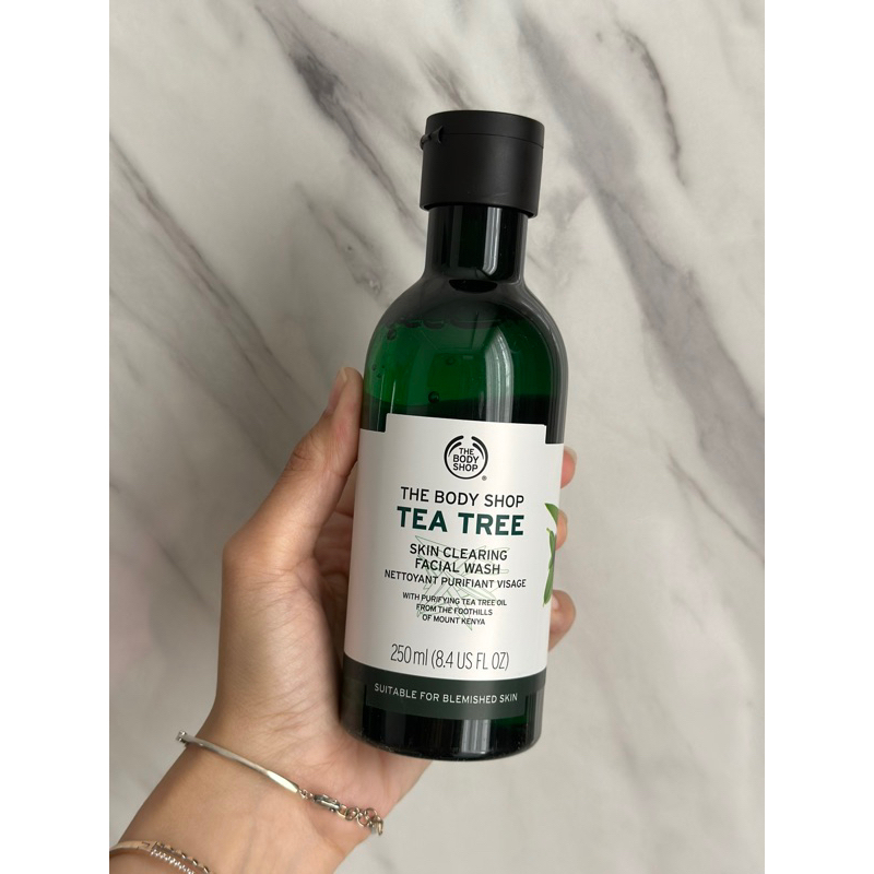 TEA TREE FACIAL WASH 60ml / 250ml / 400ml THE BODY SHOP
