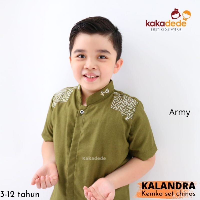 Ready ‼️Set Anak Cowok Premium Kalandra by Kakadede bisa COD