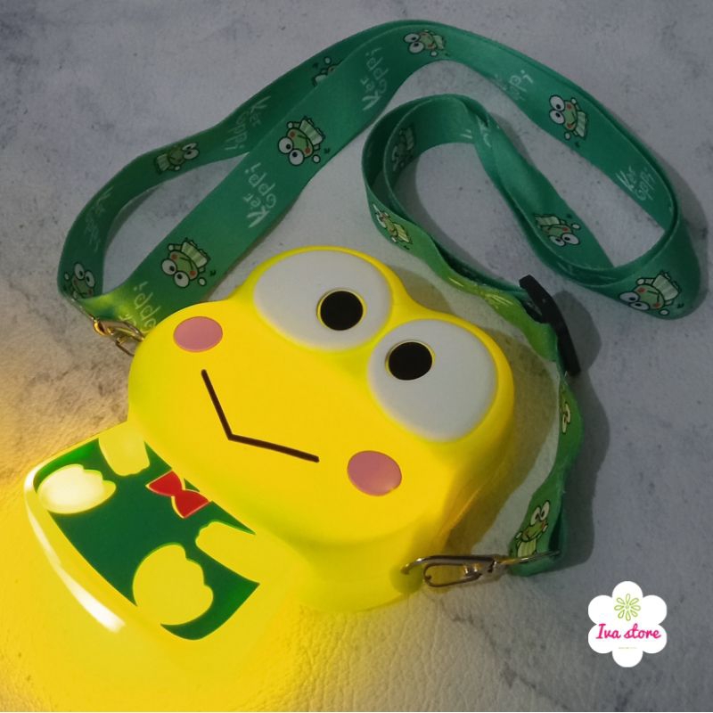 Tas selempang keropi LED size mini