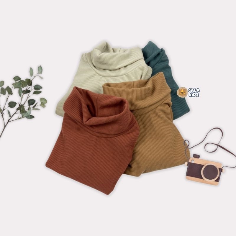 KAOS TURTLE NECK ANAK ( 1-5 TAHUN ) - READY