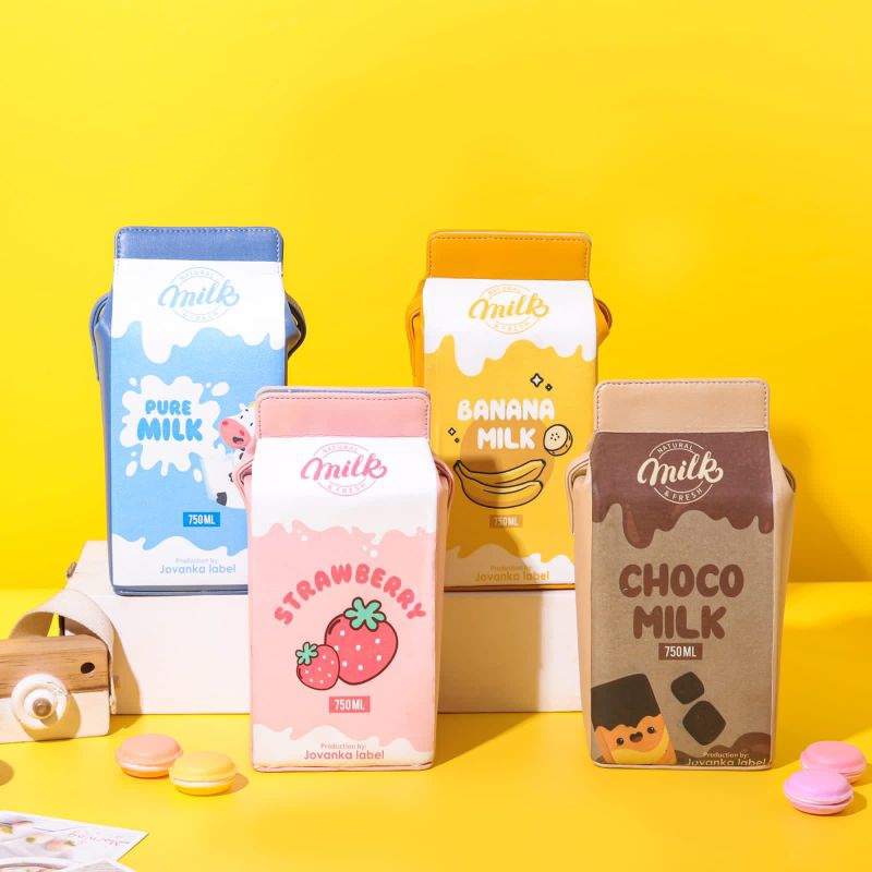 Milky bag Jovanka label || Tas susu anak lebaran