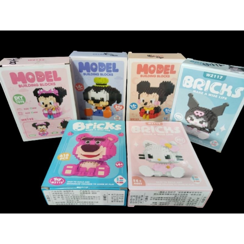 Mainan Lego Karakter Terbaru/ model Building Block Karakter/ smart block/ lego kecil