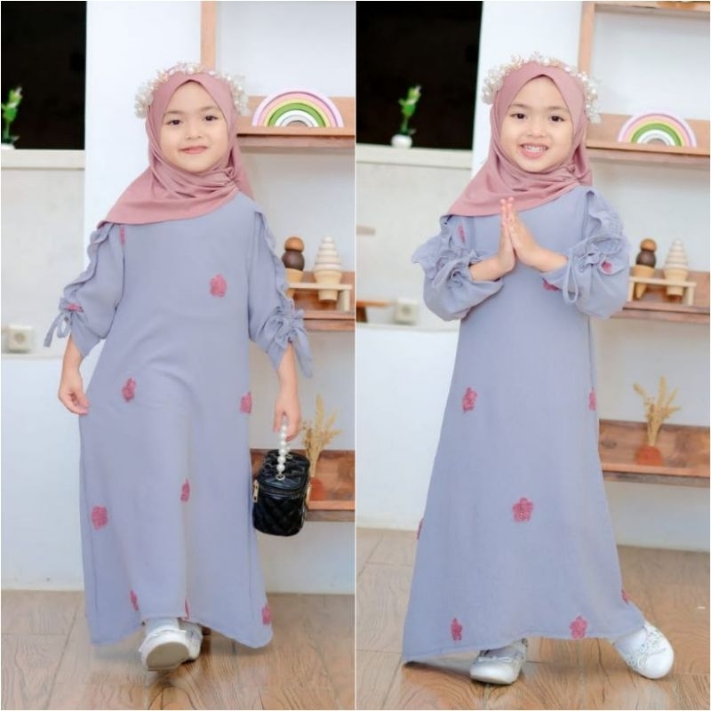 GAMIS ANAK YASMIN / GAMIS ANAK / BAJU ANAK / SETELAN ANAK / GAMIS ANAK / BAJU ANAK PEREMPUAN / GAMIS ANAK PEREMPUAN