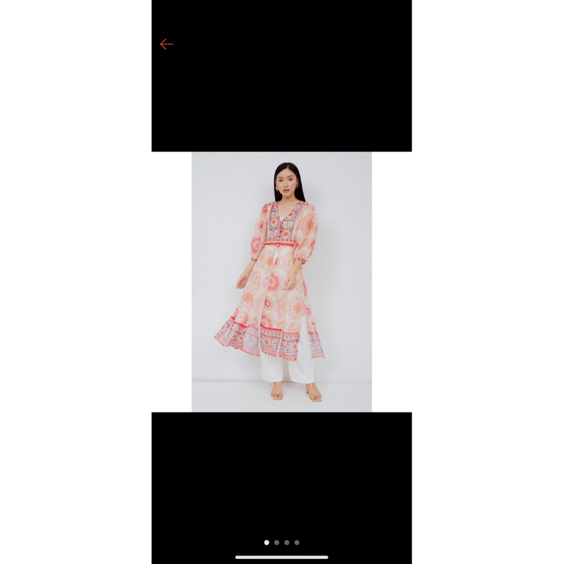 Preloved Savnion Danisha Midi Dress