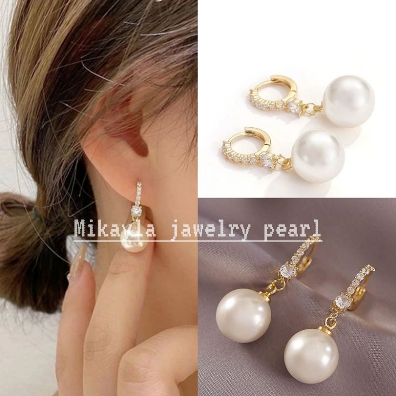 Anting mutiara air laut|Anting mutiara laut lombok|Anting mutiara laut bersertifikat|Anting mutiara 