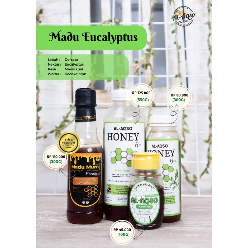 

Madu Eucalyptus 550g