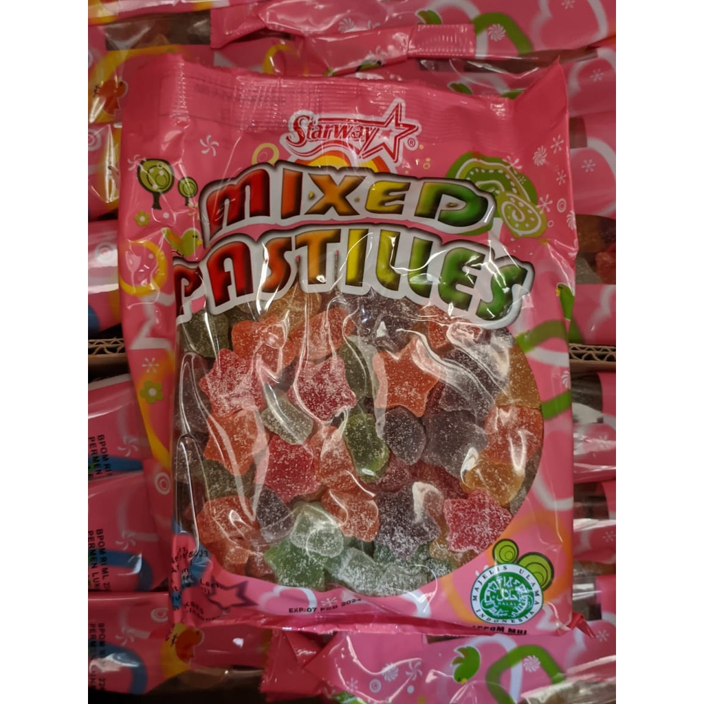 

PERMEN JELLY MIXED PASTILLES/PERMEN MIX FRUIT/MIX JELLY