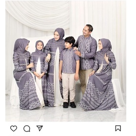 Khalisa set family koko dewasa purple S
