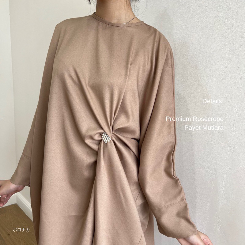 PORONAKA - TAMA Kaftan Long Maxi Dress Gamis Lebaran