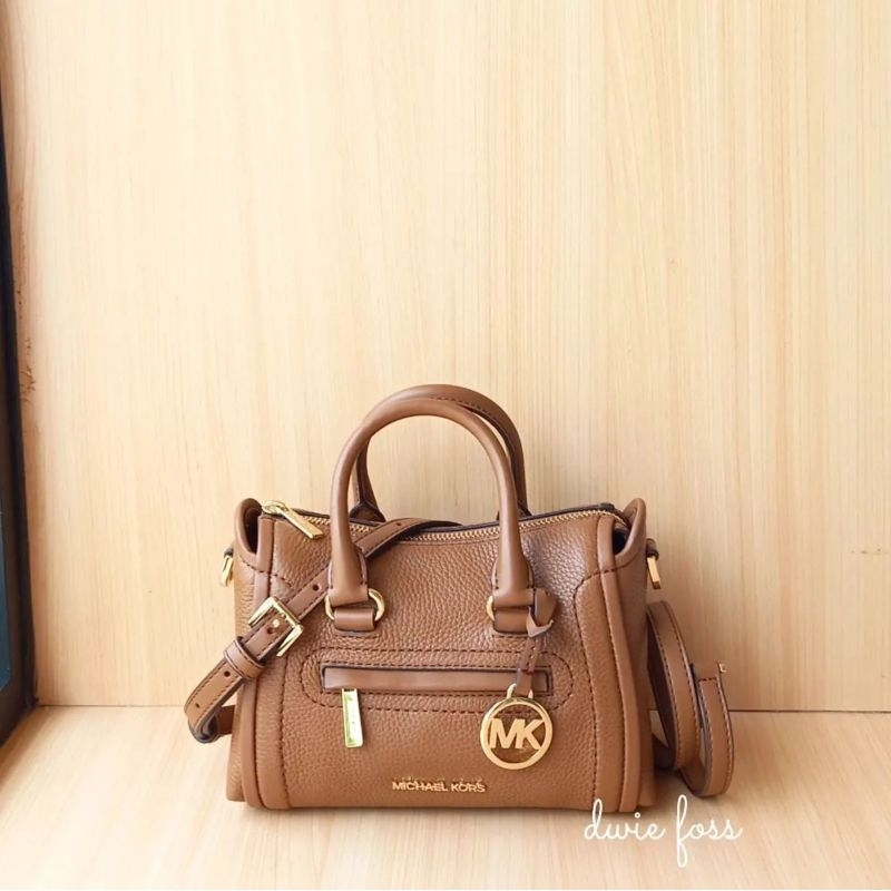 Tas Michael Kors Carine XS Satchel Luggage Original
