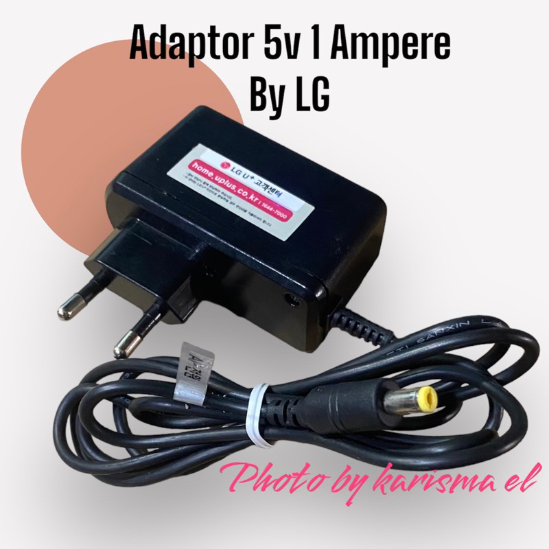 ADAPTOR / POWER SUPPLY 1A 5V cctv 1 AMPERE