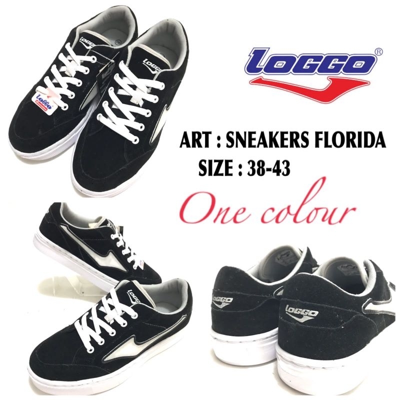 SEPATU KETS LOGGO SNEAKER FLORIDA ONEE COLOR SIZE 38-43.