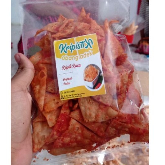 

kulit pangsit balado pedas dan original renyah gurih dan nikmat 250gr