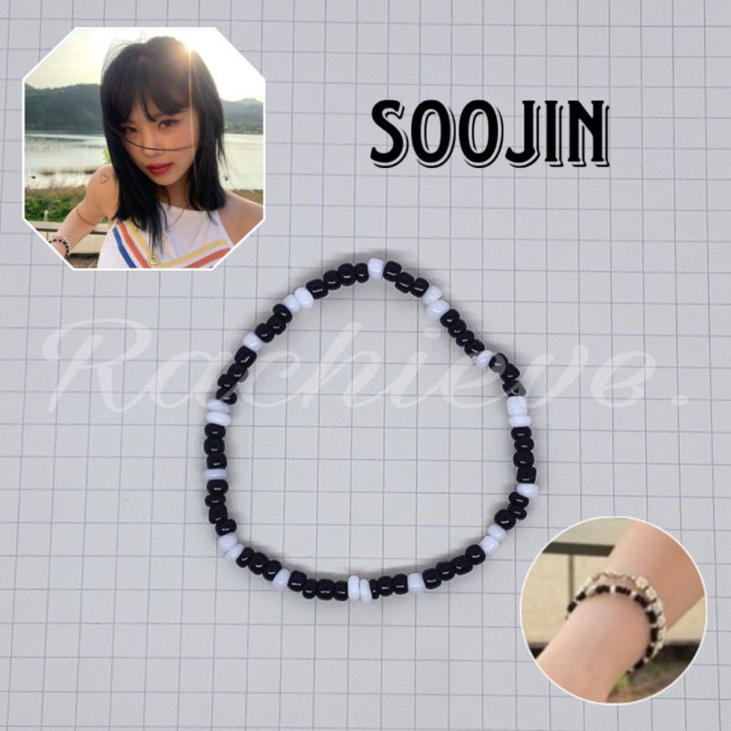 MIN. 10RB || GELANG MANIK (G)-IDLE || SOYEON SOOJIN SHUHUA YUQI MINNIE MIYEON || BEADED BRACELET KPO