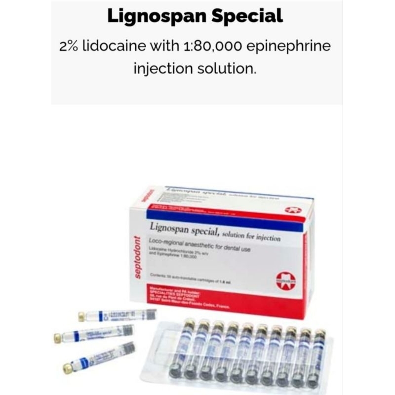 Lignospan Scando 2% Septodont New Produk